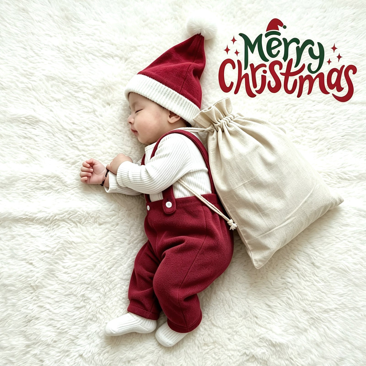 Newborn Photo Outfit for Christmas - ForBaysyAngel