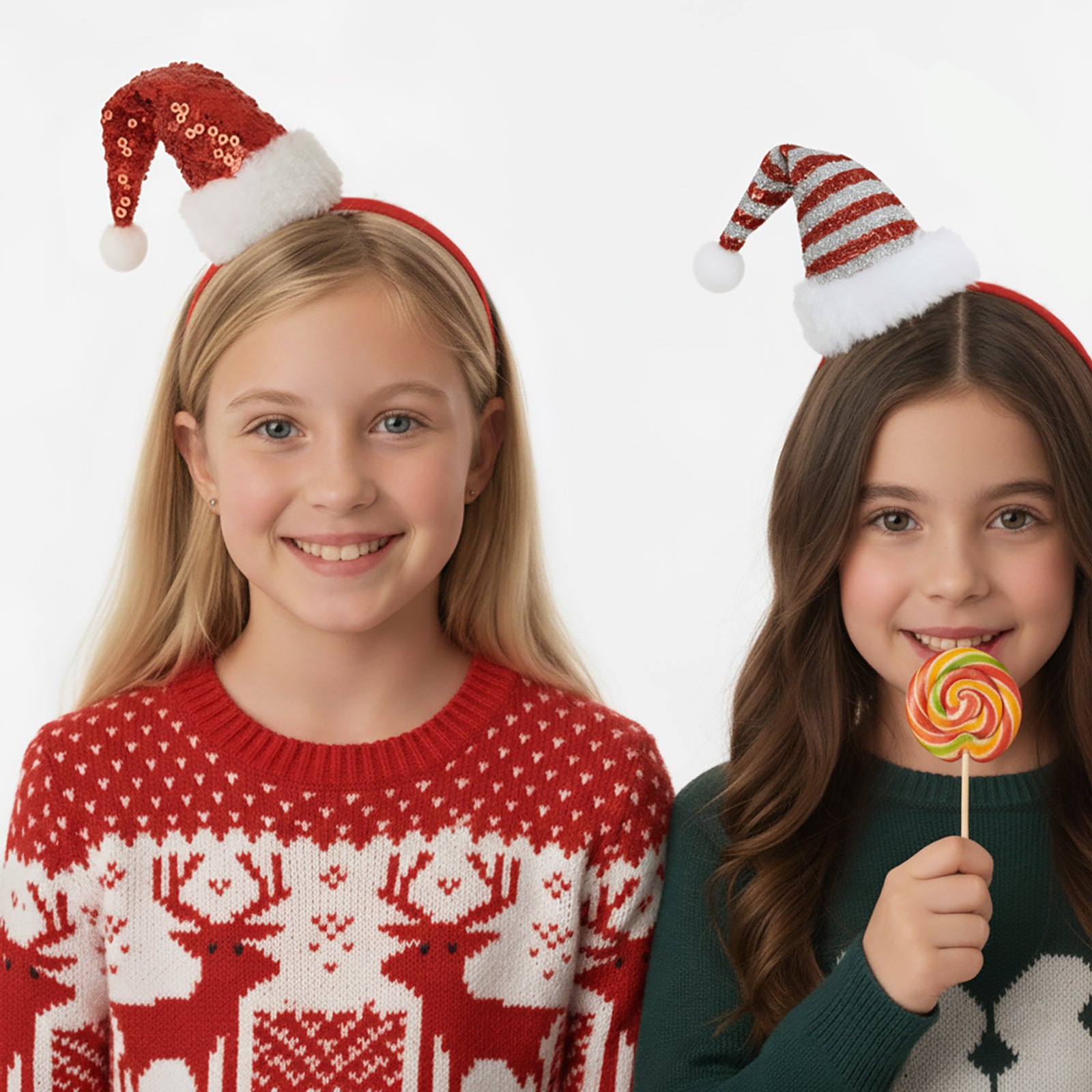Mini Santa hat Christmas Headband