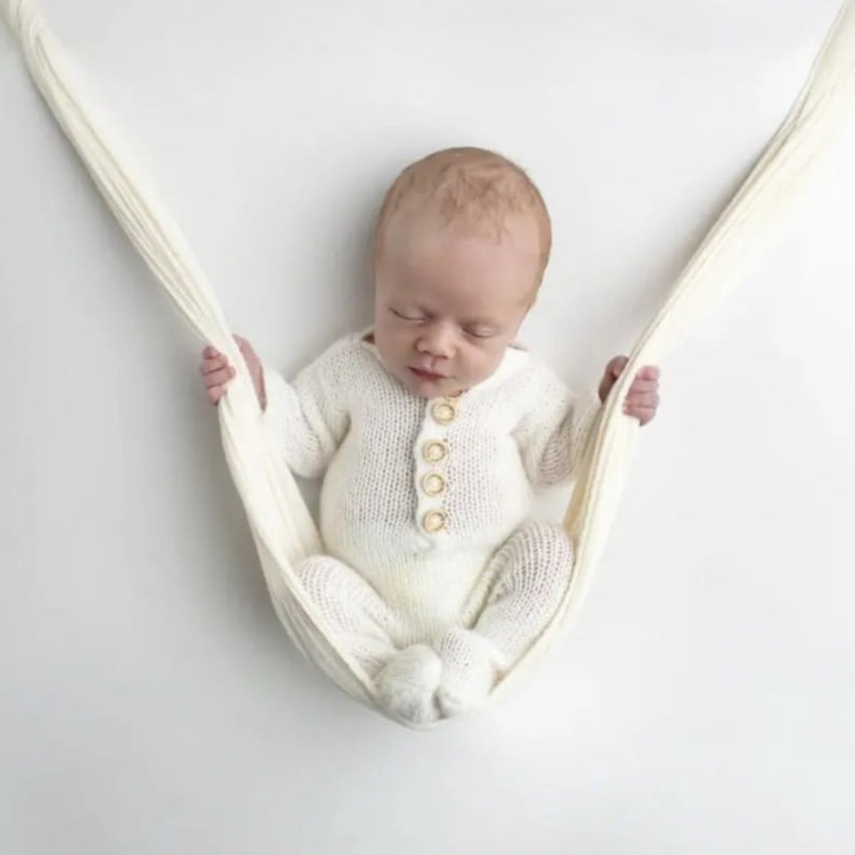 Newborn Teddy Bear Photography Outfit Romper & Hat - ForBaysyAngel